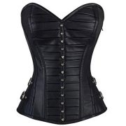 Wozniacki Gothic Faux Leather Corset